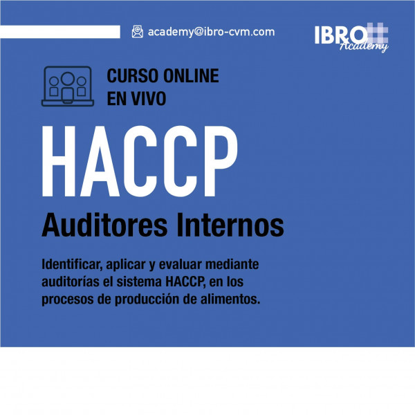 Curso online | Formación de auditores internos en sistema HACCP