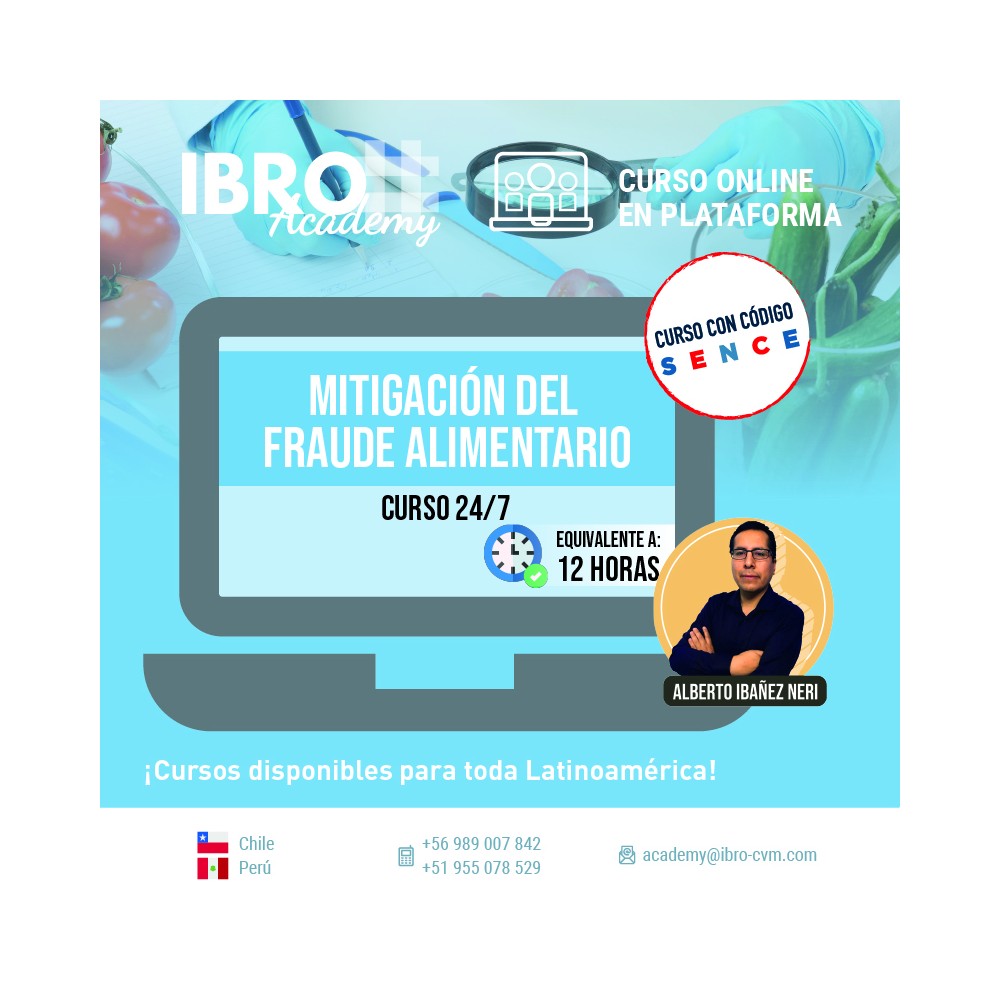 Mitigación del fraude alimentario
