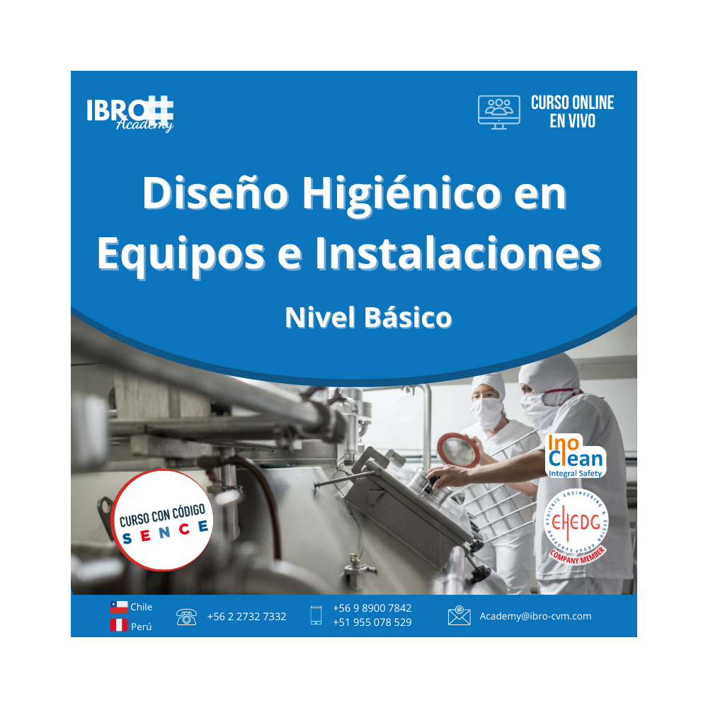 Diseño higiénico de equipos e instalaciones