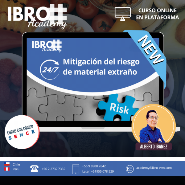 Mitigación del riesgo de material extraño