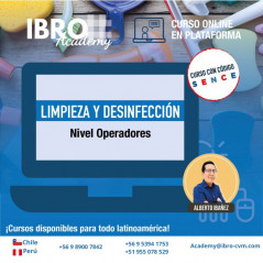 Curso online | Limpieza y desinfección nivel operadores