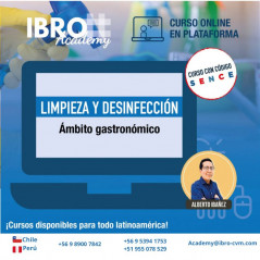 Curso online | Limpieza y desinfección ámbito gastronómico
