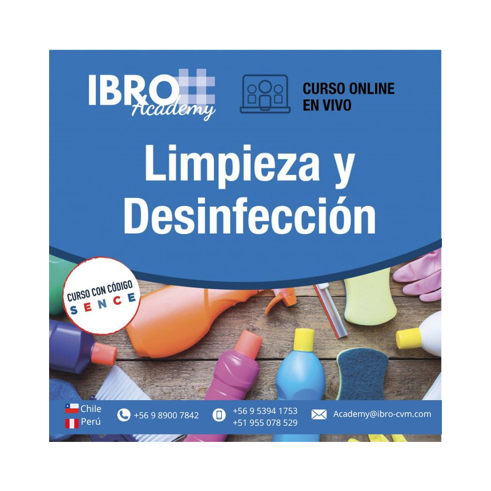 Limpieza y desinfección