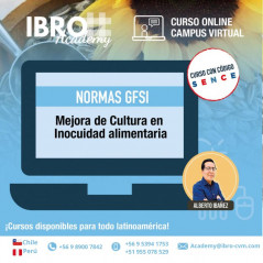 Curso en plataforma| Programa de mejora de cultura de calidad e inocuidad alimentaria