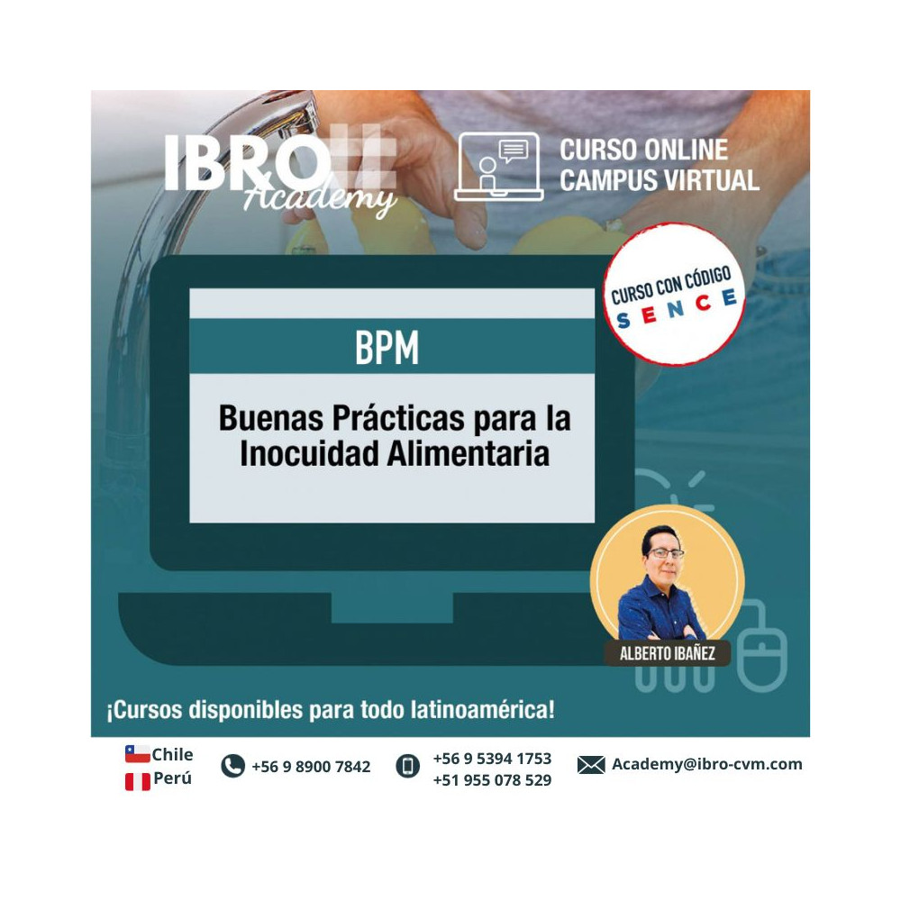 Curso 24/7| Buenas Prácticas para la Inocuidad de los Alimentos