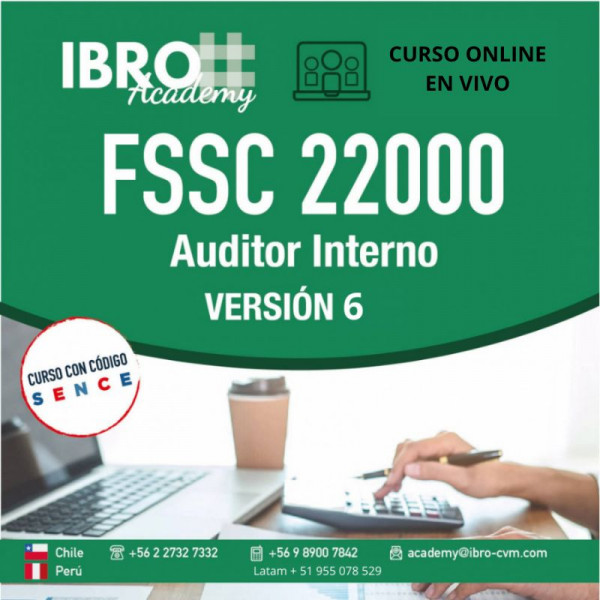 Curso online | Formación de auditores internos - FSSC 22000 V5