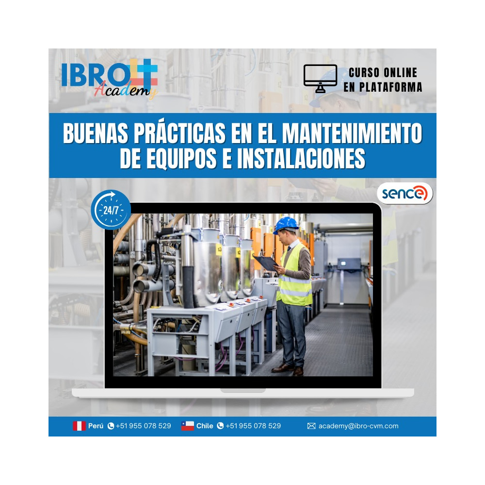 Buenas prácticas en el mantenimiento de equipos e instalaciones
