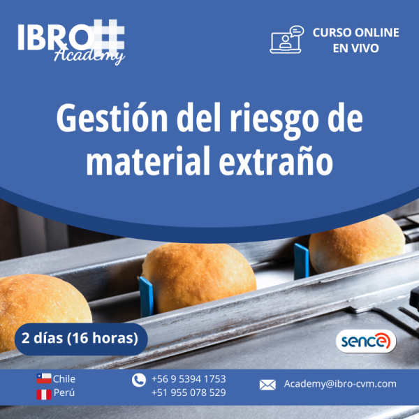 Gestión del riesgo de material extraño