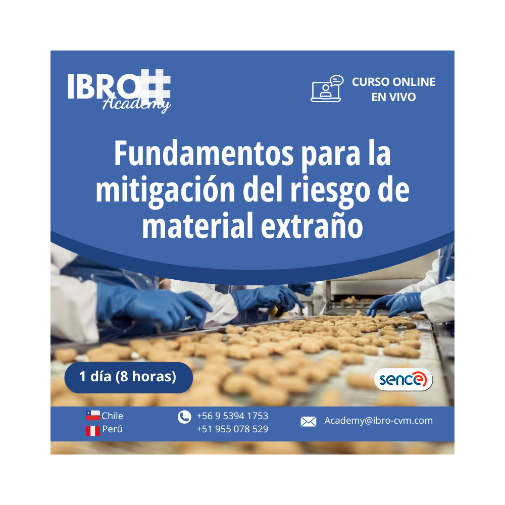 Fundamentos para la mitigación del riesgo de material extraño