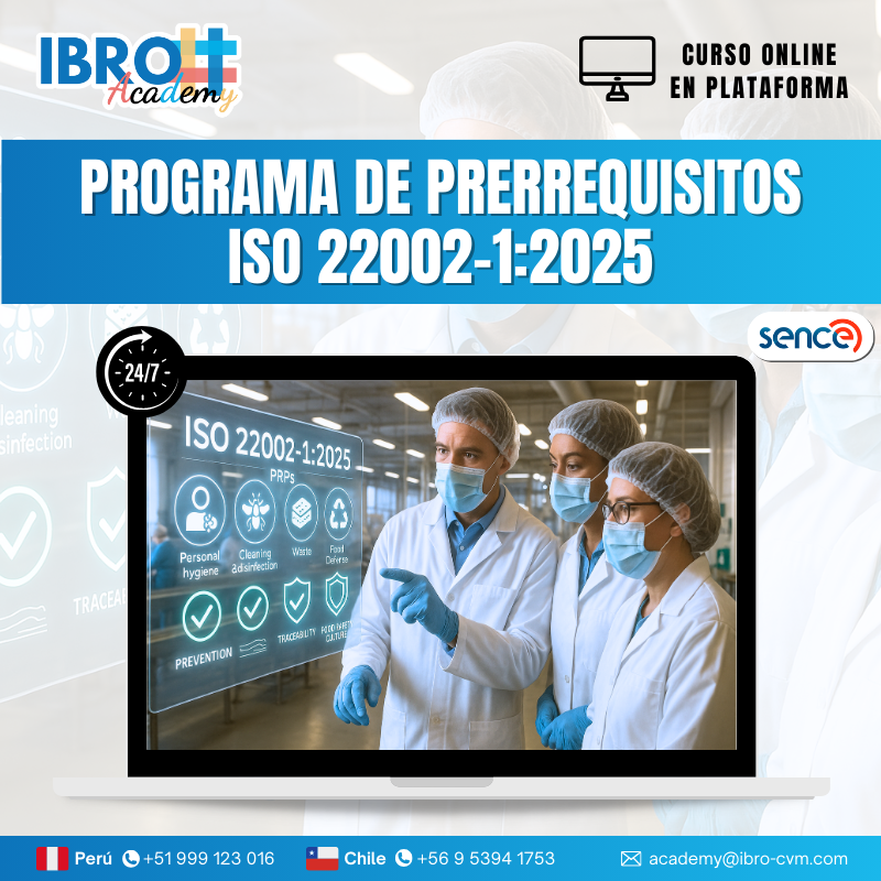 ISO 22002-1:2025 - Programa de prerequisitos