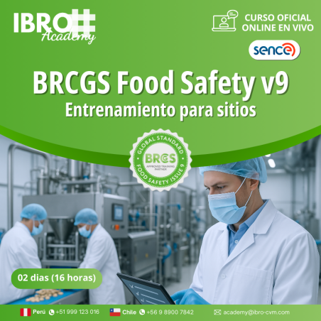 Estándar global BRCGS para la inocuidad alimentaria edición 9