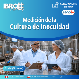 Curso online: Medición de la cultura de inocuidad