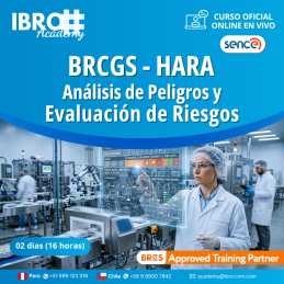 BRCGS - Análisis de peligros y Evaluación  de Riesgos (HARA)