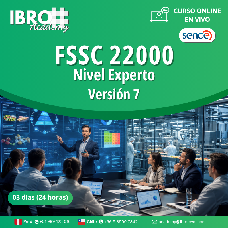 Curso online | FSSC 22000 Versión 5, fundamentos y aplicación